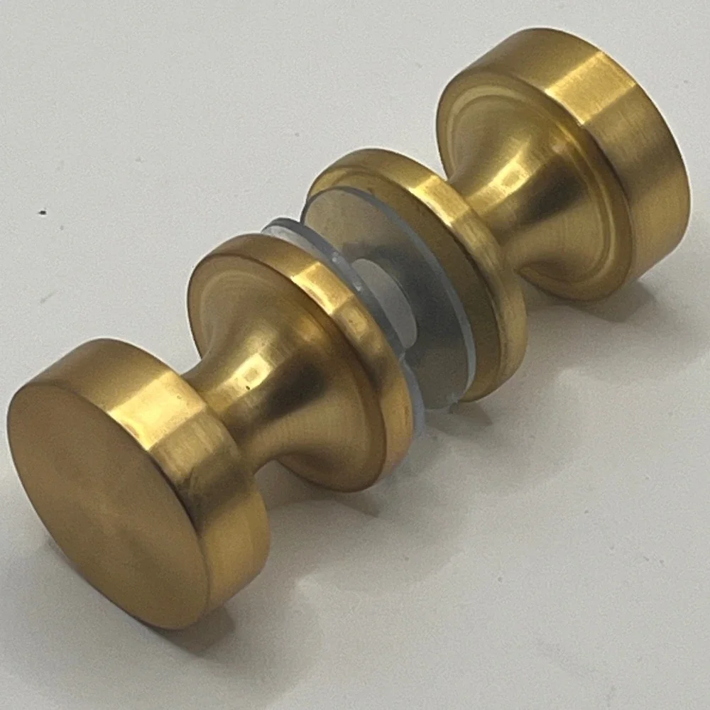 Modern Brass Drawer Pull‎ Cabinet Handle Door Knob Glass Shower Door Hardware